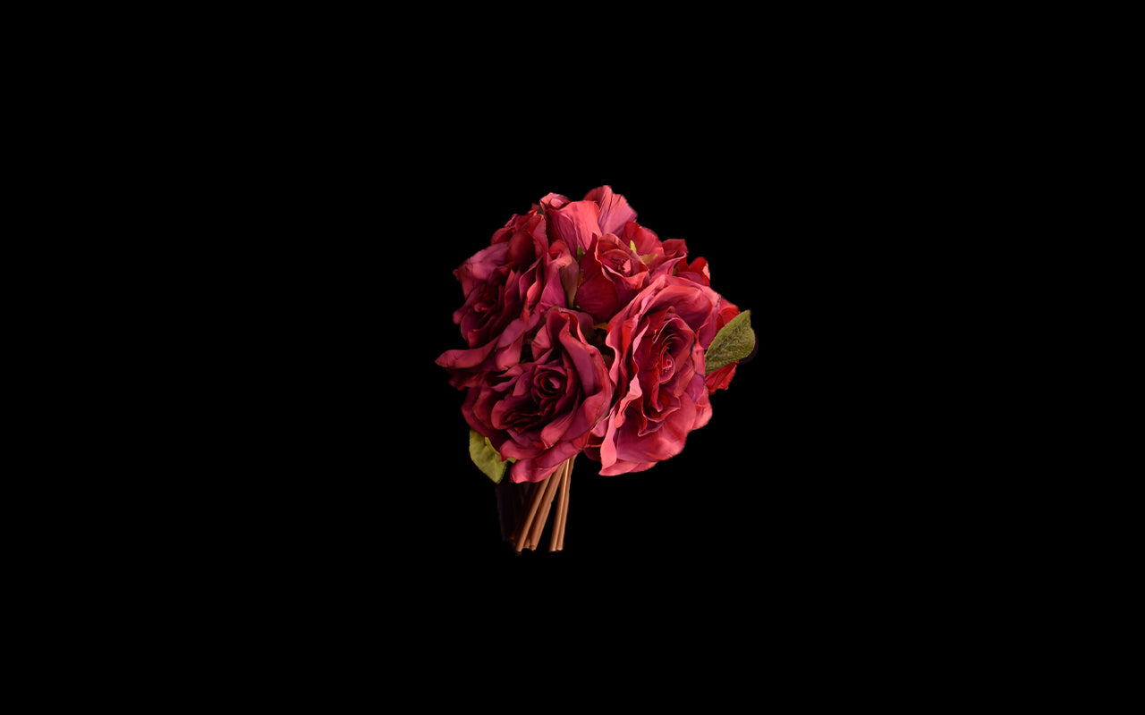HCFL4750 - Burgundy L Peony Bouquet