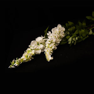 HCFL4789 - White Long Stem Wisteria