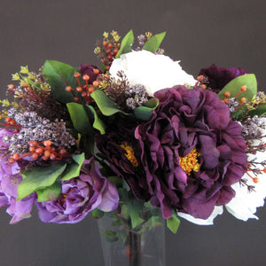 HCFL5640 - Mixed Purple L Peony Bouquet