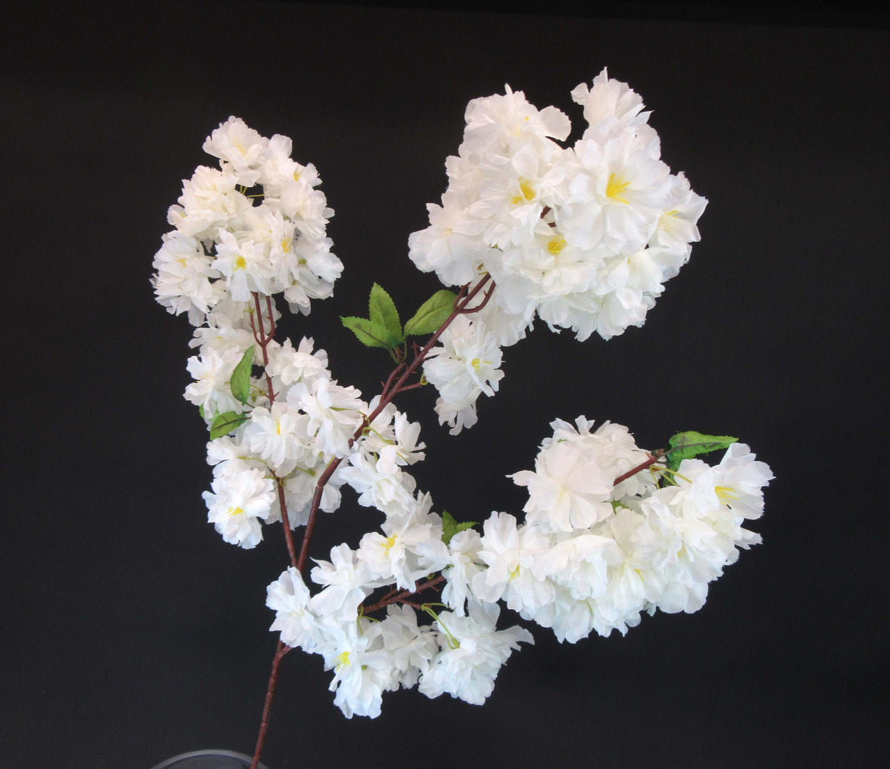 HCFL5839 - White LS Fluffy Cherry Blossom