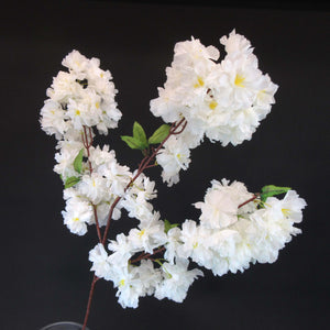 HCFL5839 - White LS Fluffy Cherry Blossom