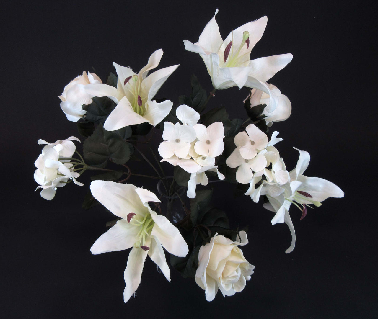 HCFL5849 - Cream Rose/Lily Bouquet