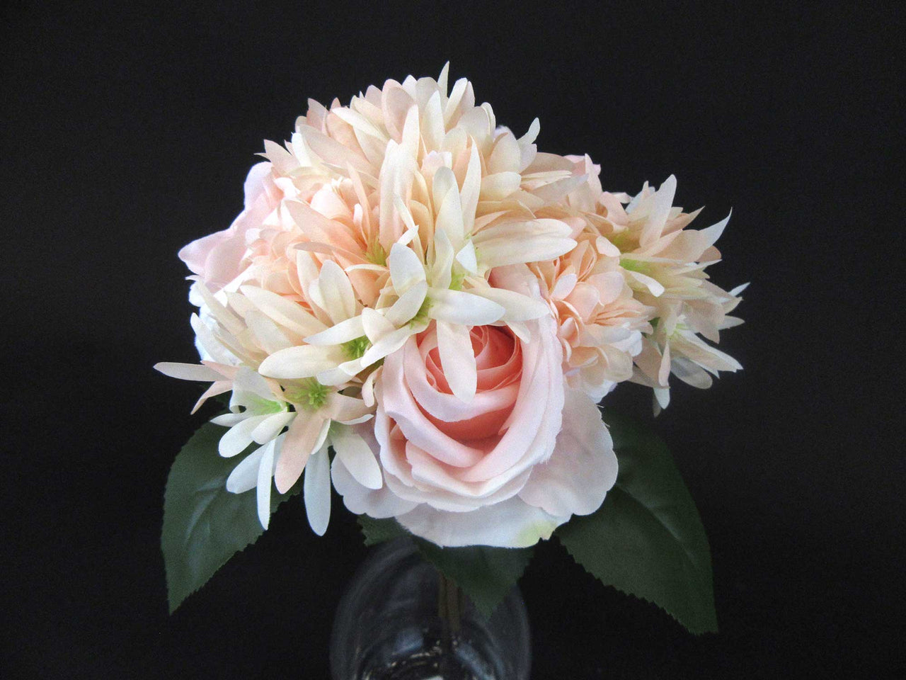 HCFL5917 - Peach Rose/Daisy Bouquet