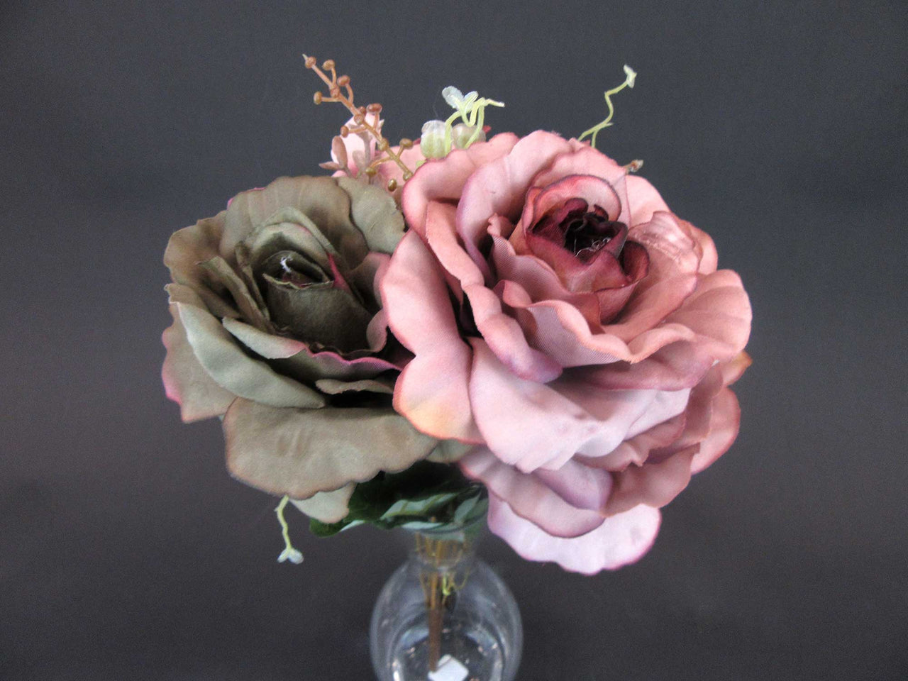HCFL5921 - MIxed Pink Rose/Hydra Bouquet