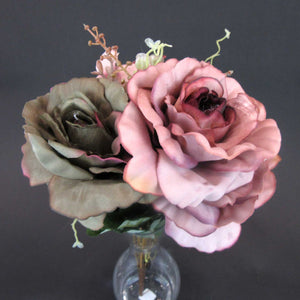 HCFL5921 - MIxed Pink Rose/Hydra Bouquet