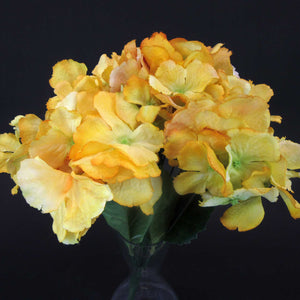 HCFL5987 - Mixed Yellow Hydrangea Bouquet
