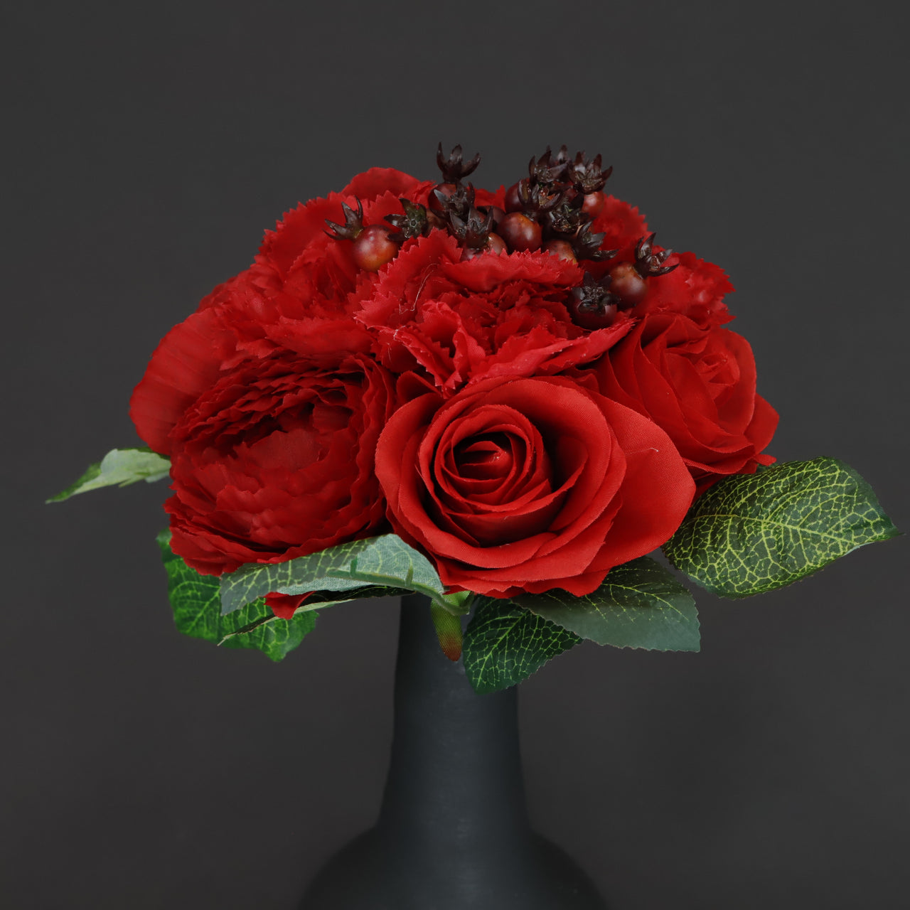 HCFL6336 - Red Mixed Rose Bouquet