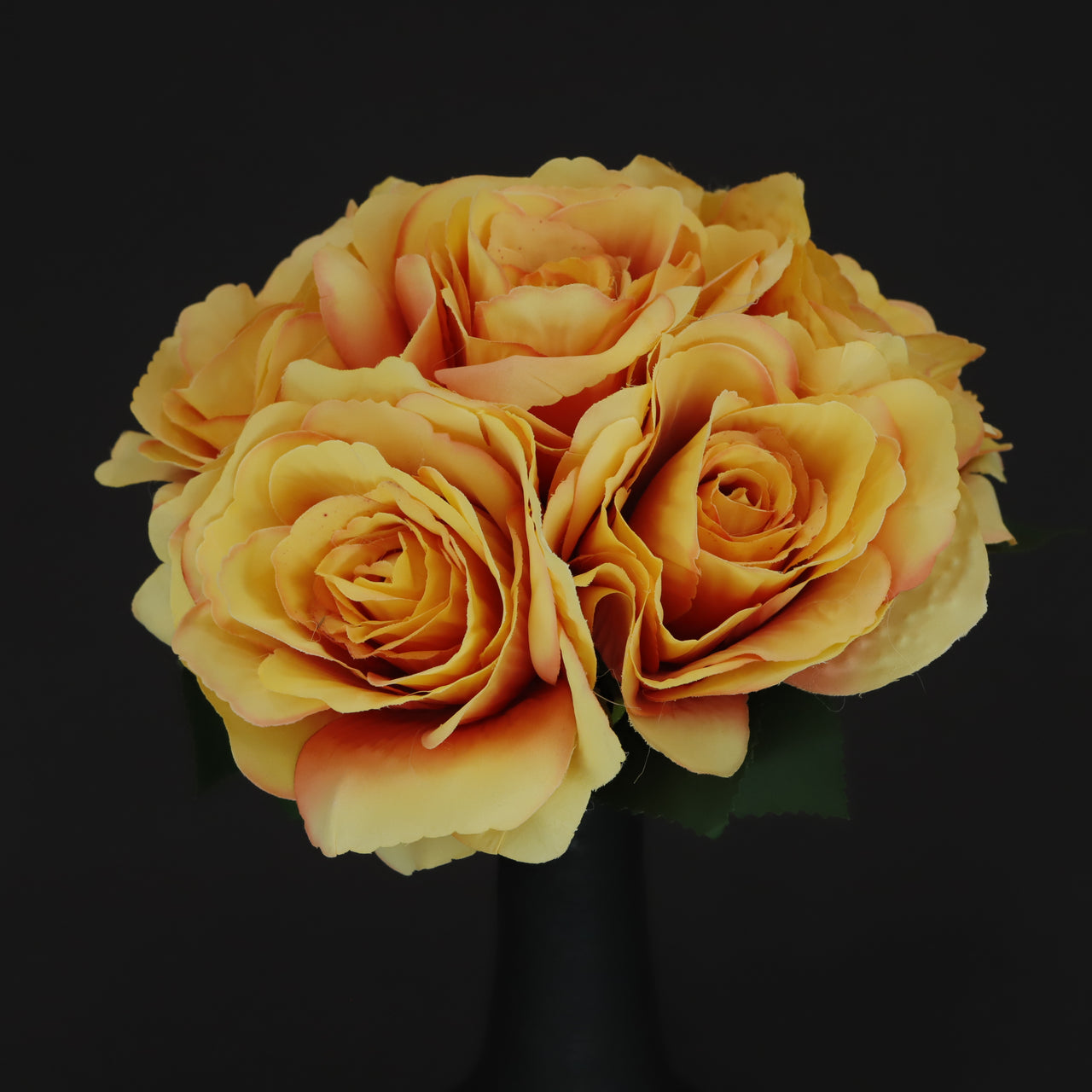 HCFL6338 - Tangerine Rose Bouquet