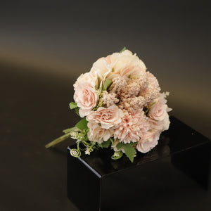 HCFL8617 - White/Pink Mixed Peony Bq