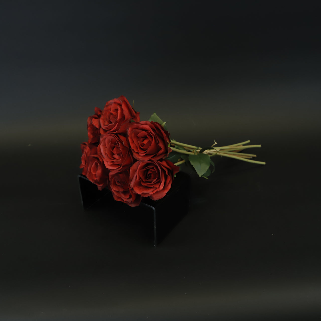 HCFL8656 - Wrapped Red Rose Bq