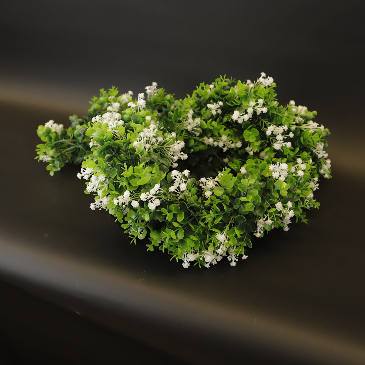 HCFL9158 - White Boxwood Garland