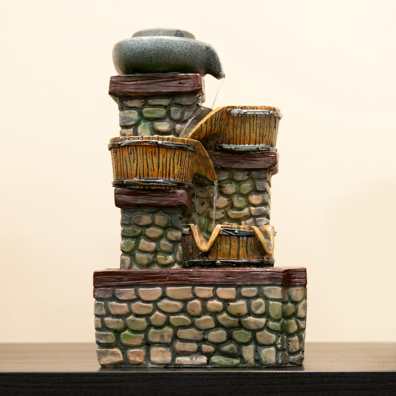 HCFT5190 - 3 Barrels in Stones Fountain