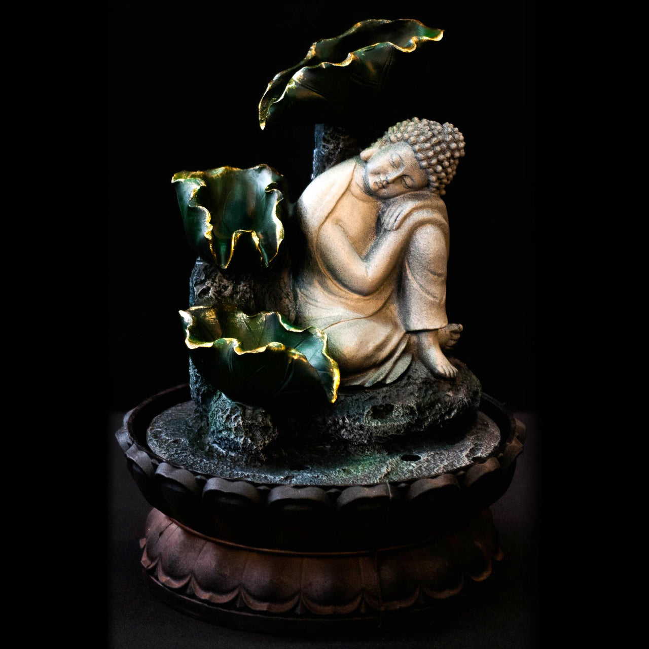 HCFT5423 - Buddha with Lotus on L Fountain