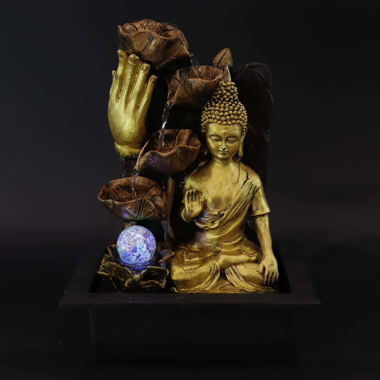 HCFT6393 - Peaceful Buddha Fountain