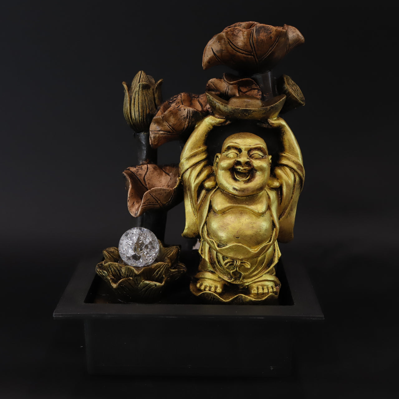 HCFT6394 - Happy Buddha Fountain