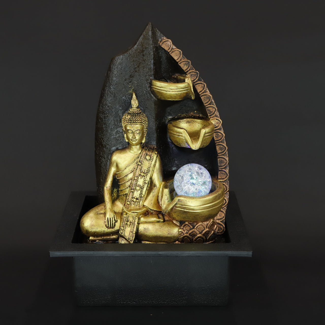 HCFT6412 - Peaceful Buddha Fountain
