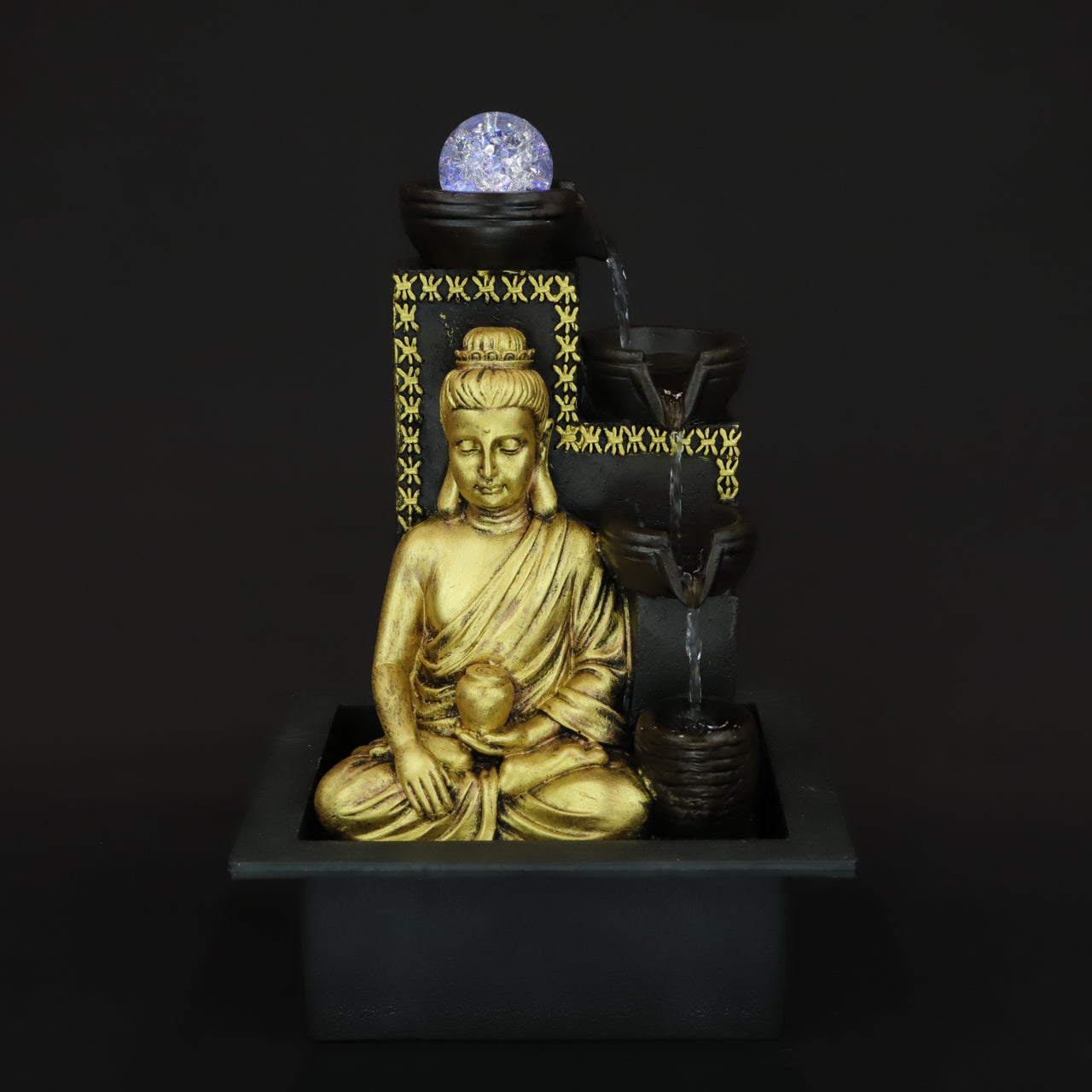 HCFT6413 - Peaceful Buddha Fountain