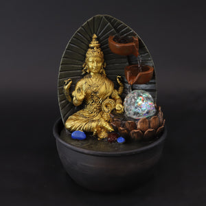 HCFT6437 - Peaceful Buddha Fountain