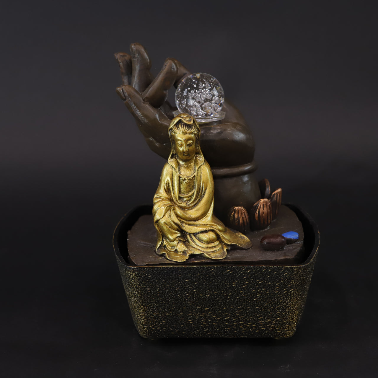 HCFT6452 - Peaceful Buddha Fountain