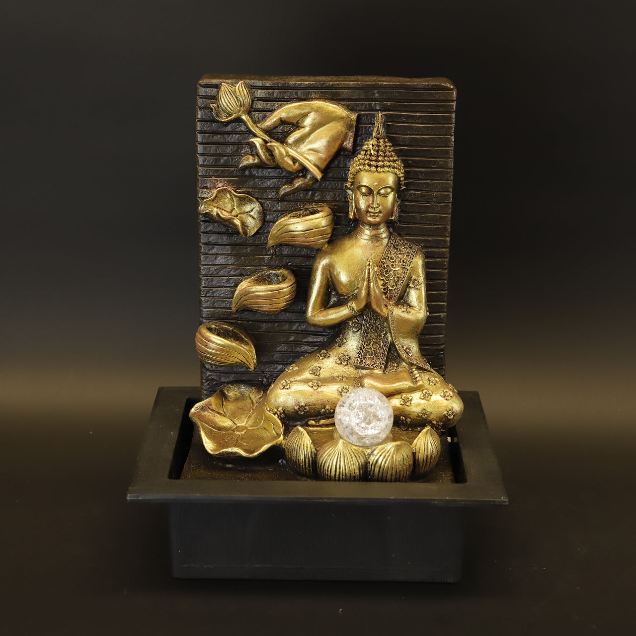 HCFT7550 - Peaceful Buddha Fountain