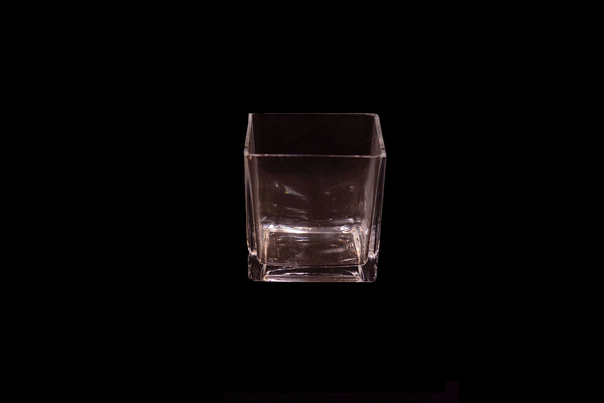 HCGL4799 - Medium Square Vase