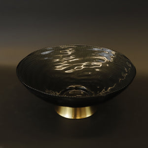 HCGL8895 - Charcoal Pedestal Bowl - L