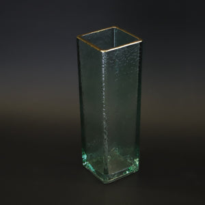 HCGL9395 - Emerald Square Vase