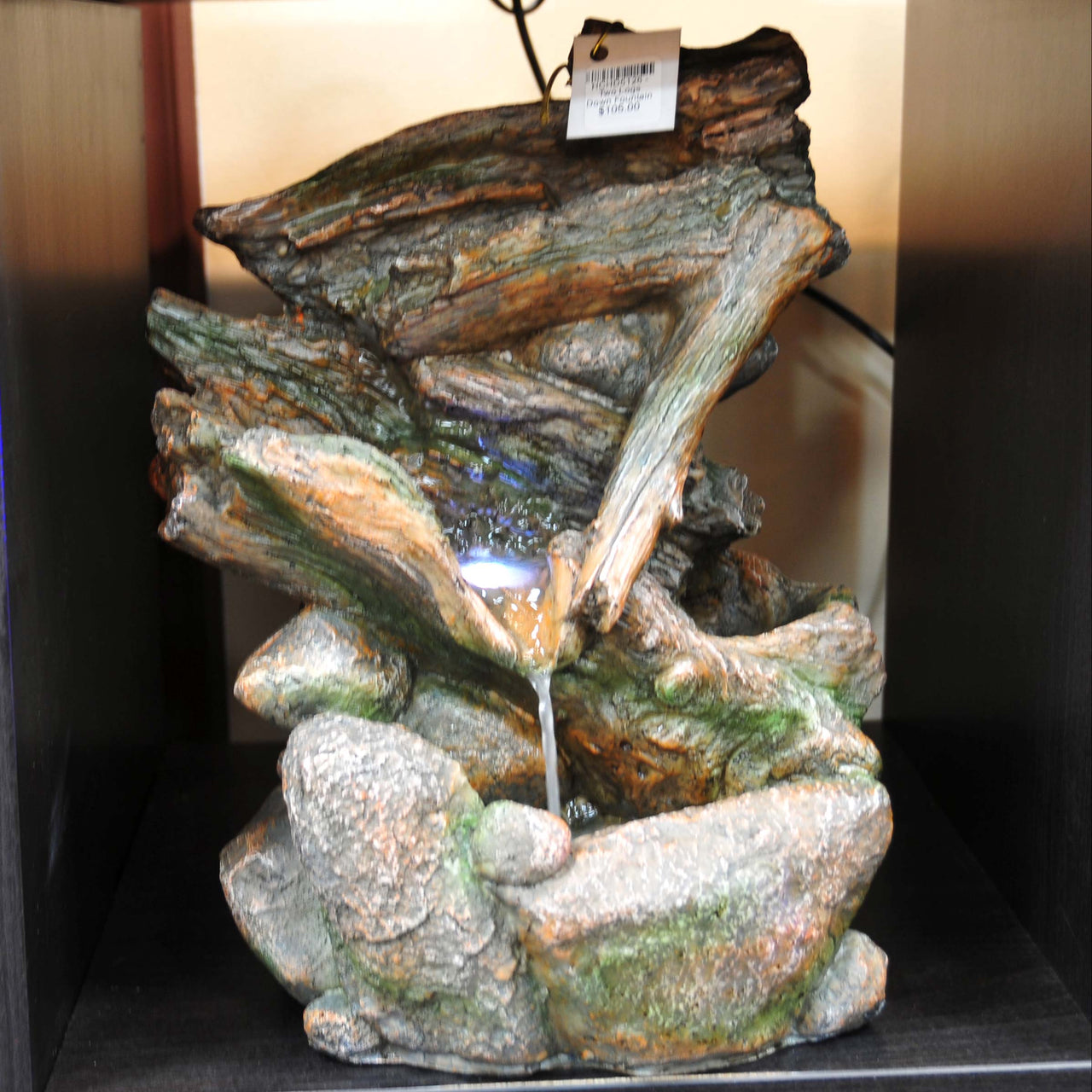 HCHD5126 - Two Logs Down Fountain