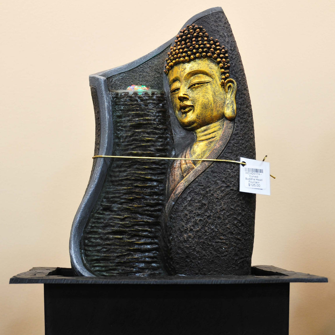 HCHD5174 - Curved Buddha Head Fountain