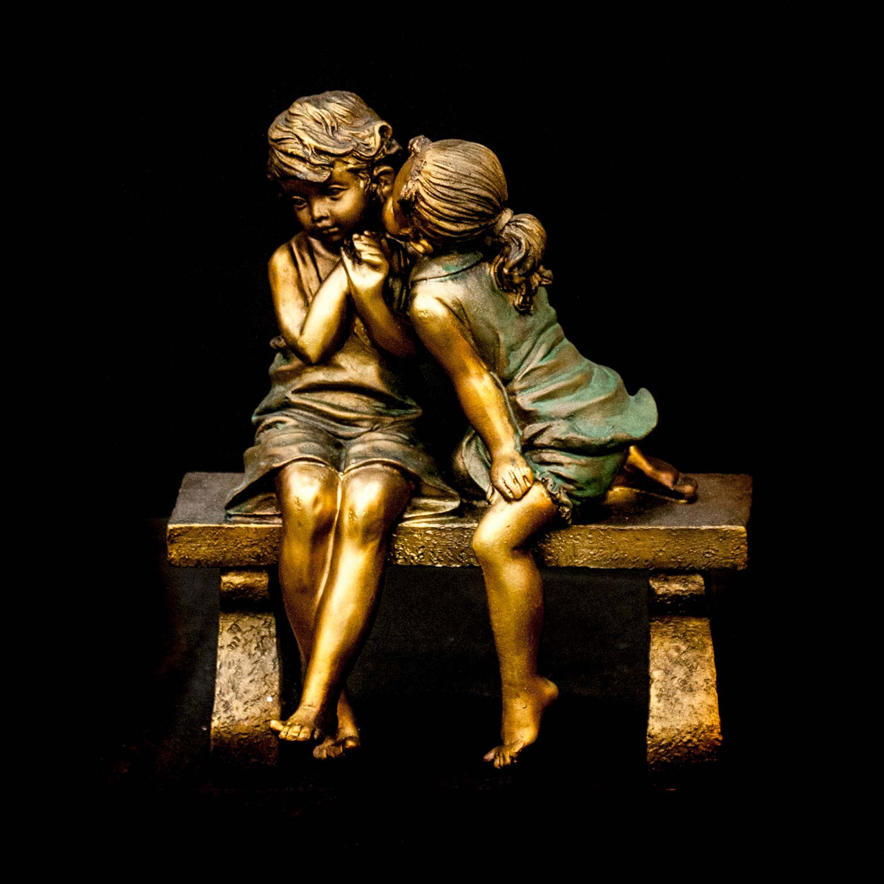 HCHD5350 - Boy and Girl on Bench