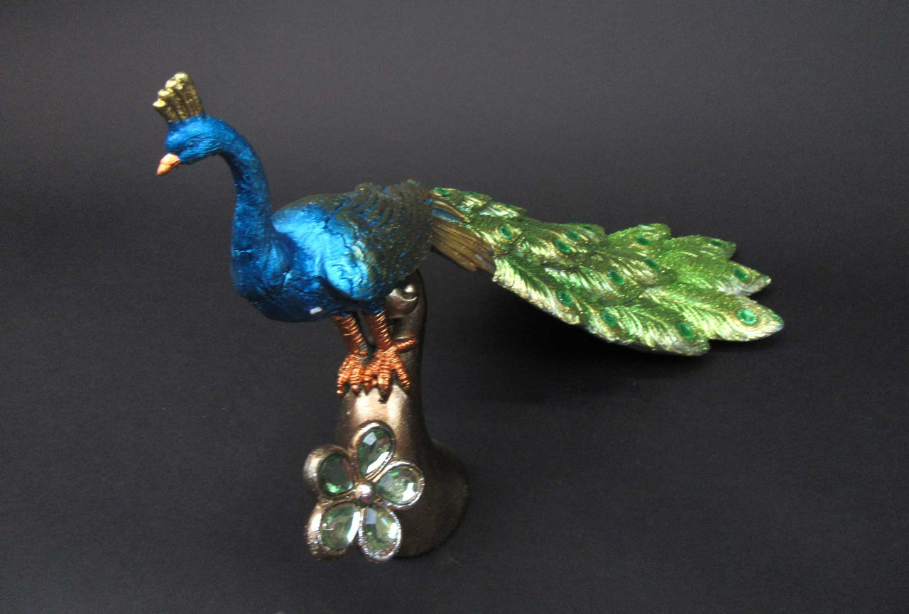 HCHD5776 - Green Standing Peacock