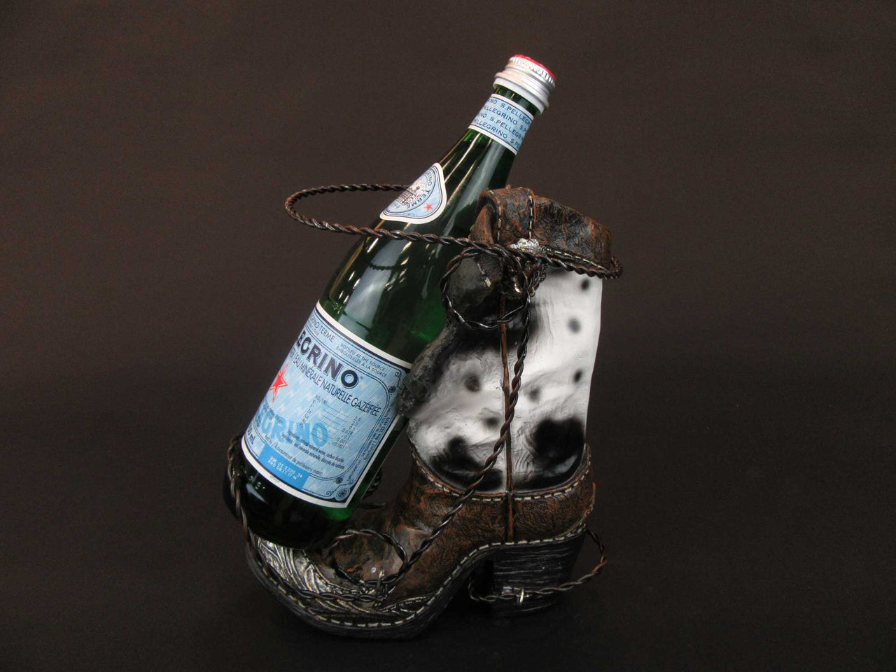 HCHD5876 - Cowboy Boot Wine Holder