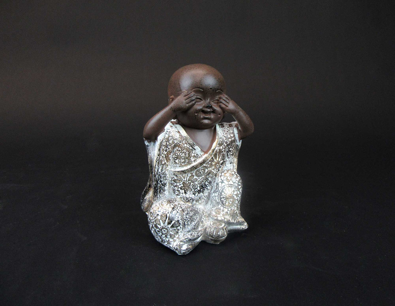 HCHD5966 - Tan Brocade See No Buddha