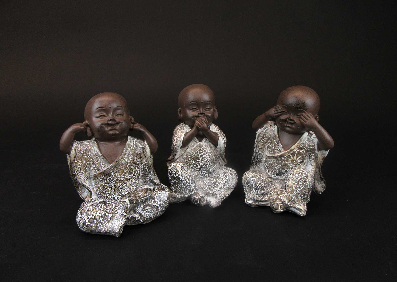 HCHD5968 - Tan Brocade Speak No Buddha