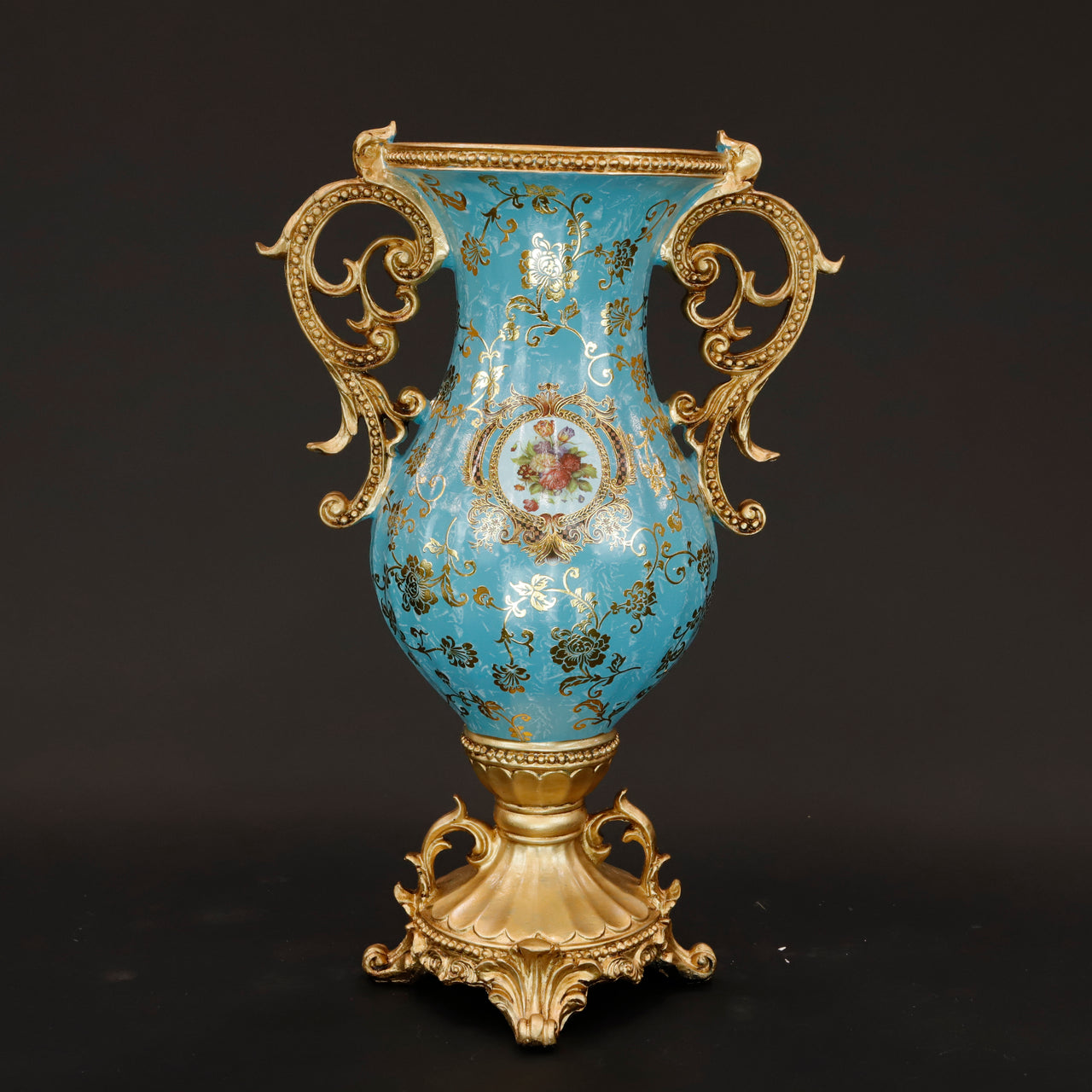 HCHD6013 - Wedgewood Floral Pedestal Urn
