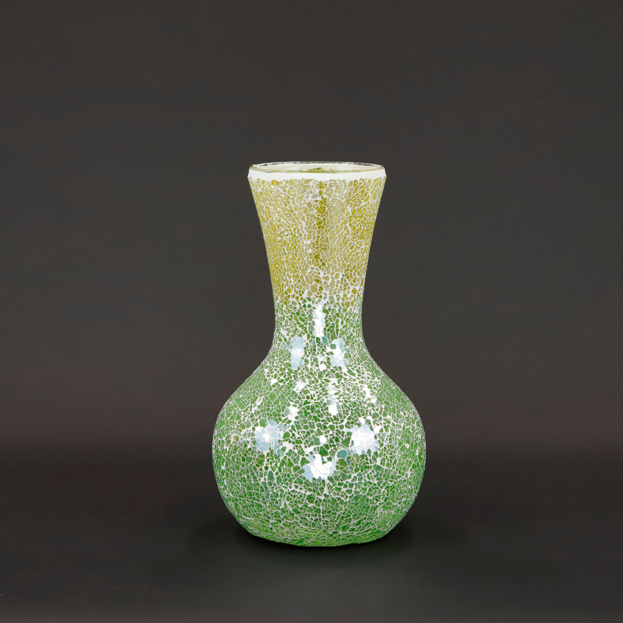 HCHD6173 - Jade Glass Bulb Vase