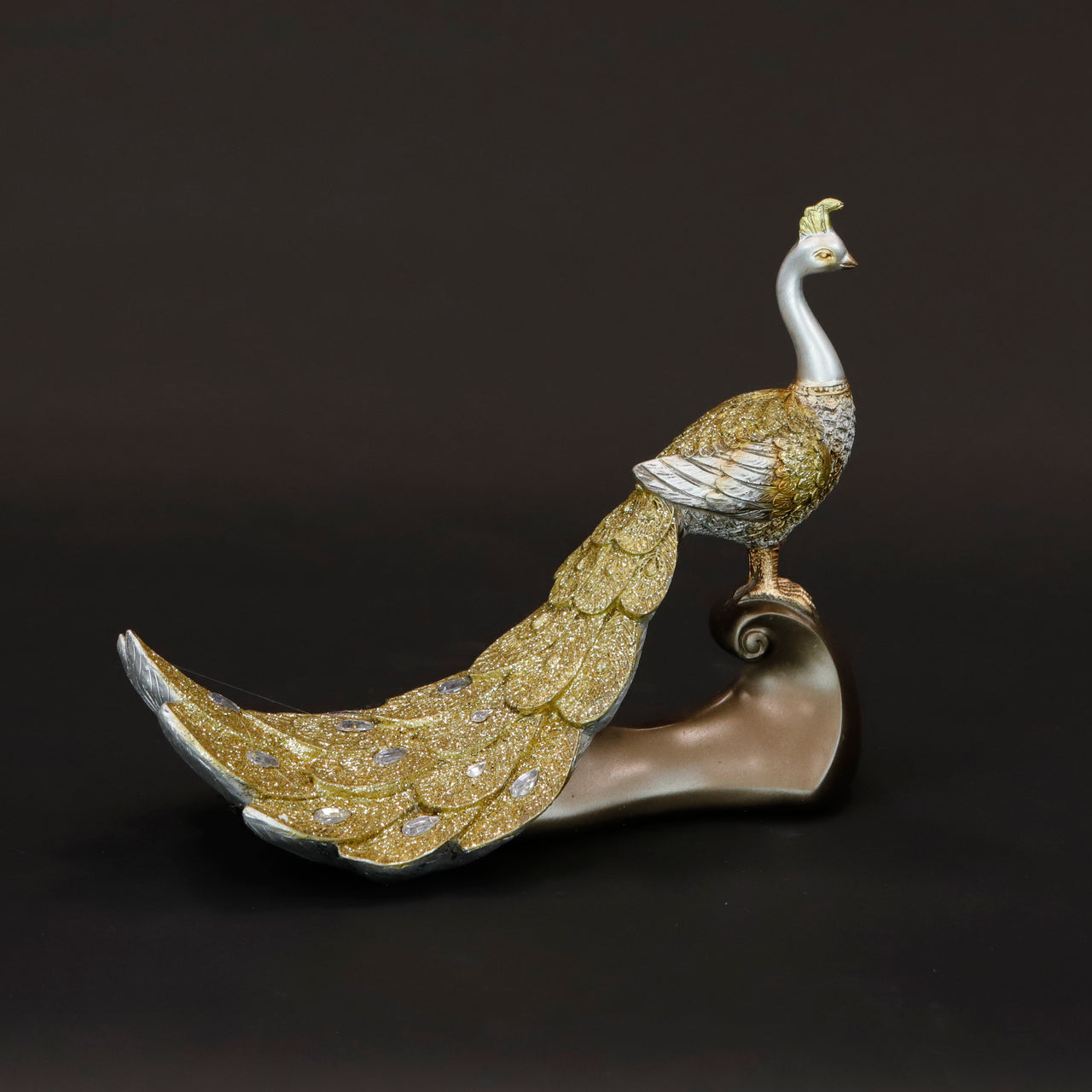 HCHD6203 - Gold Peacock Tail Spread