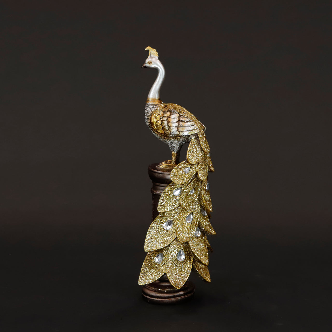HCHD6204 - Tiny Peacock on Stand