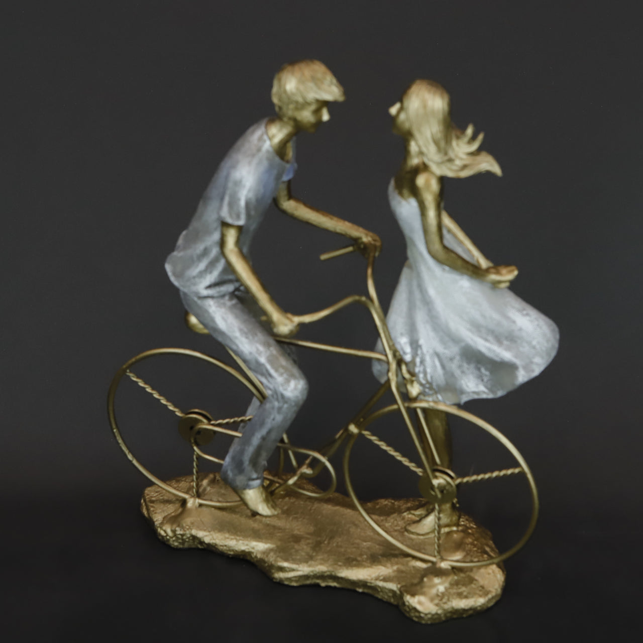 HCHD6278 - Blue Couple on Bike