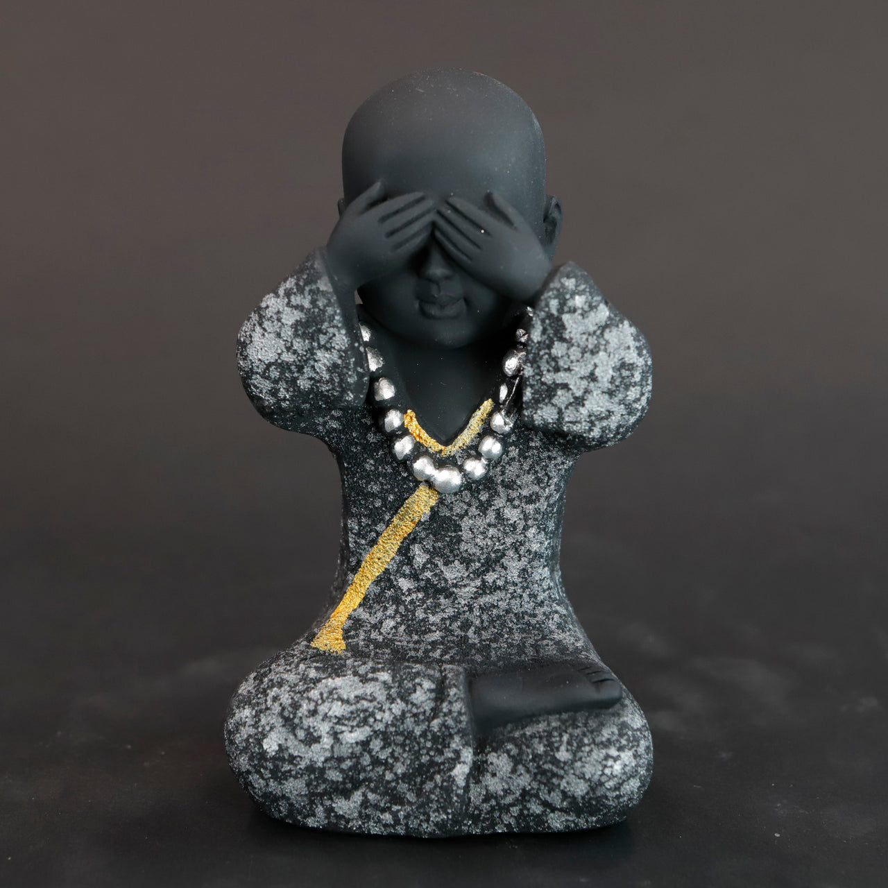 HCHD6511 - Bronze M See No Evil Buddha