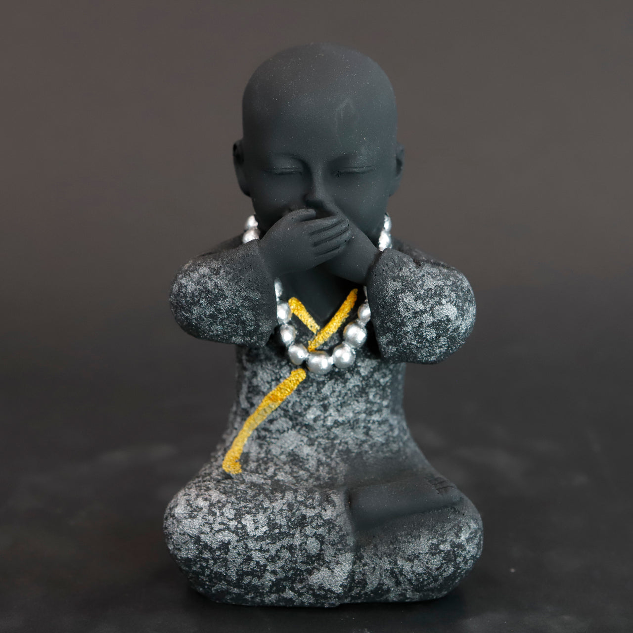 HCHD6513 - Bronze M Speak No Hear Evil Buddha