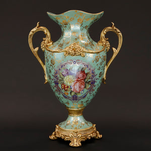 HCHD6545 - Sage Floral Elegant Urn