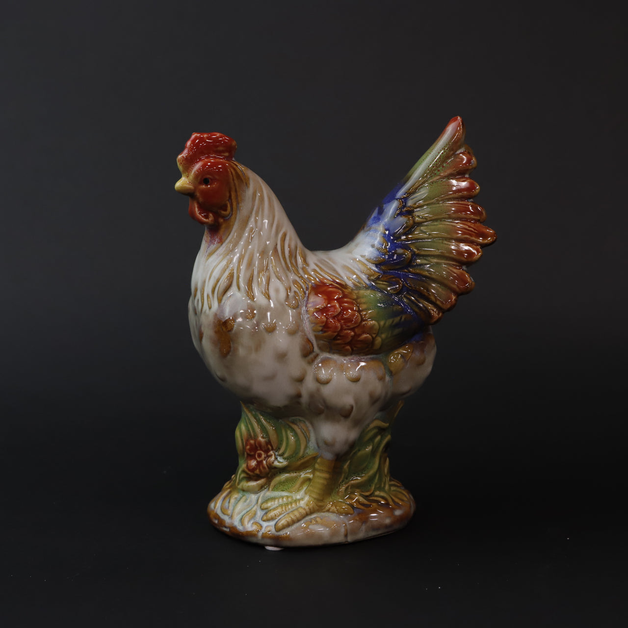 HCHD6624 - Ceramic Rooster Facing Left