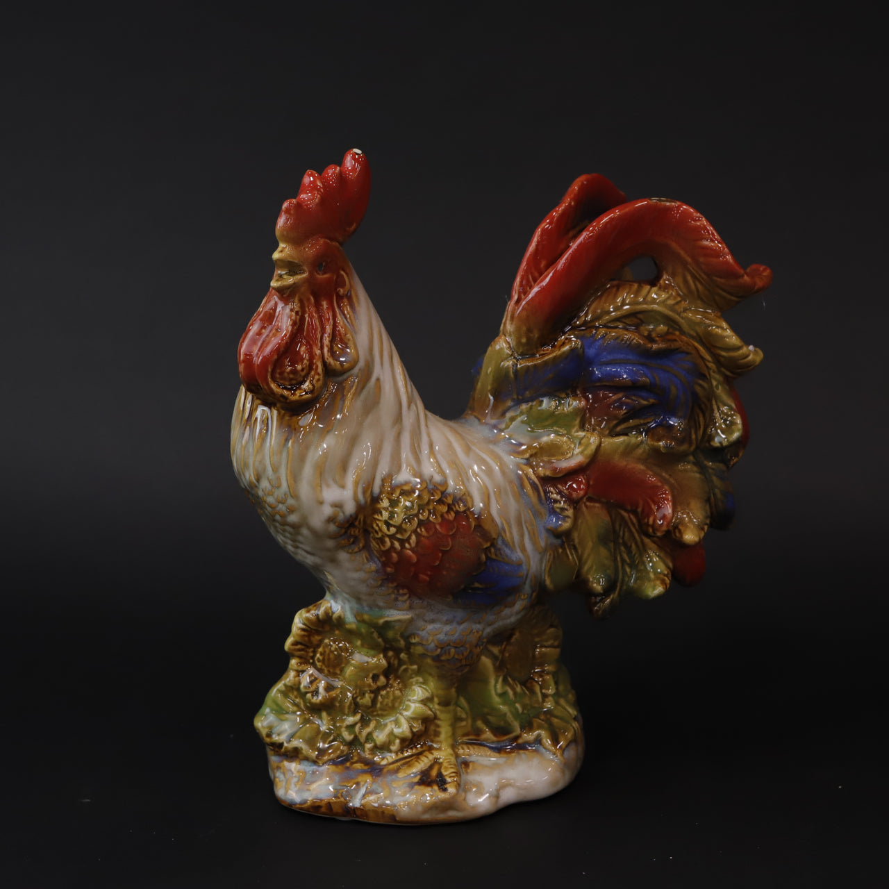 HCHD6626 - Ceramic Rooster Tail Up