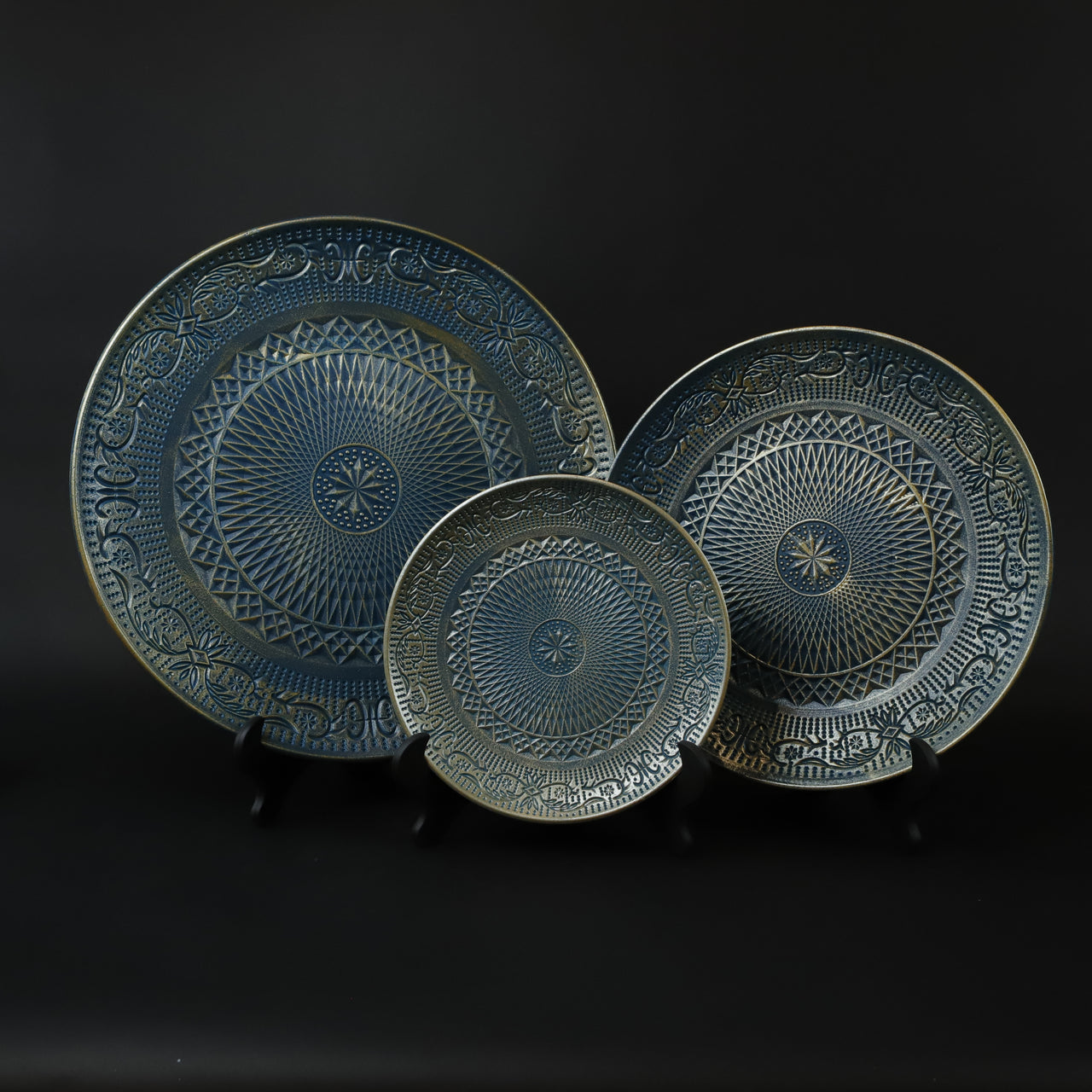 HCHD6754 - S Emerald Paisley Plate