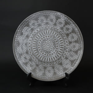 HCHD6758 - M Taupe Sand Dollar Plate