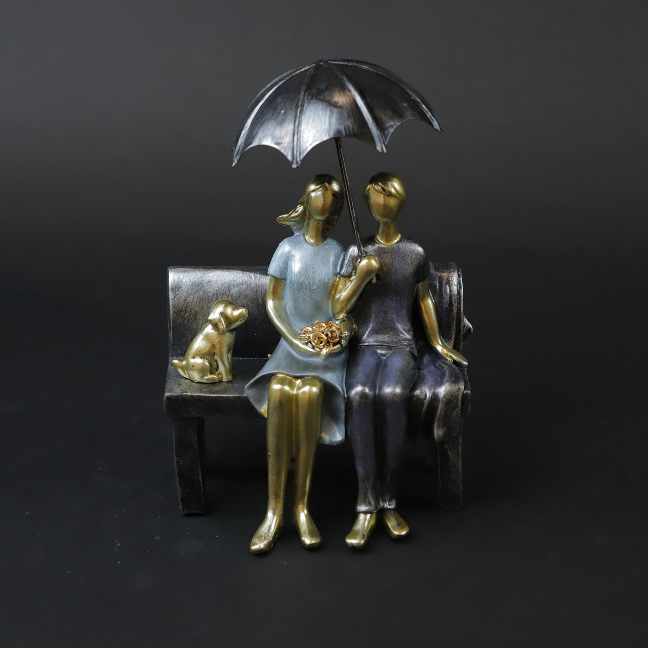 HCHD6976 - Blue Couple on Bench
