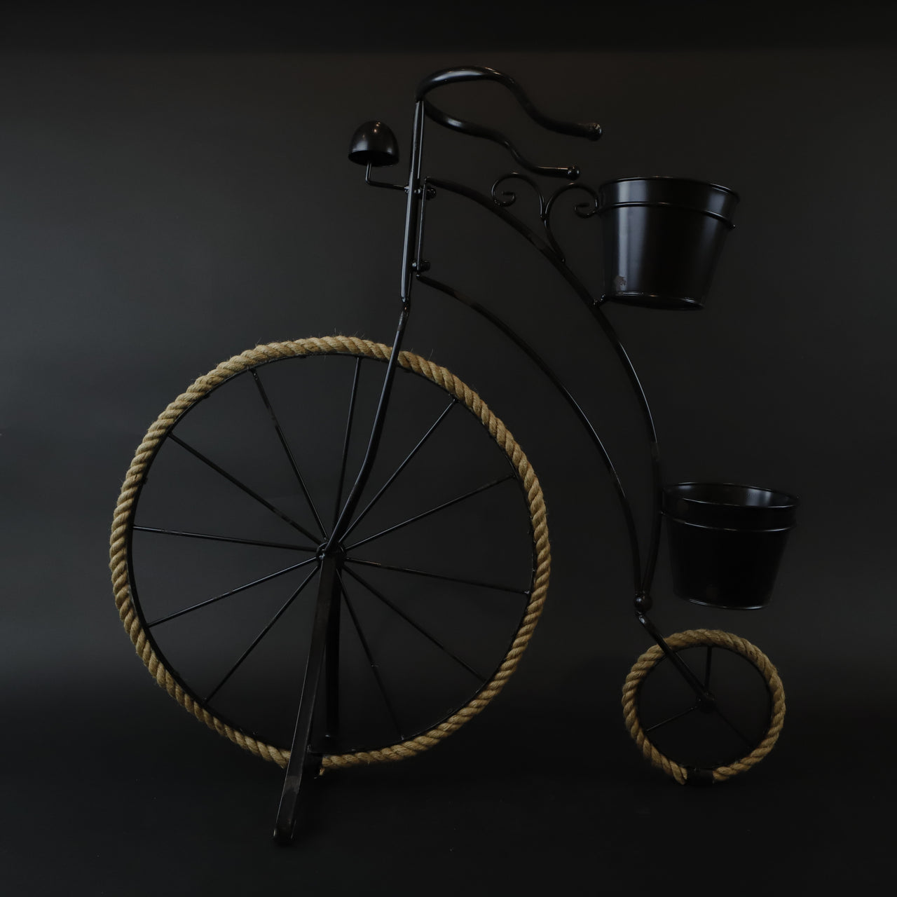 HCHD7208 - Black Bicycle Pots