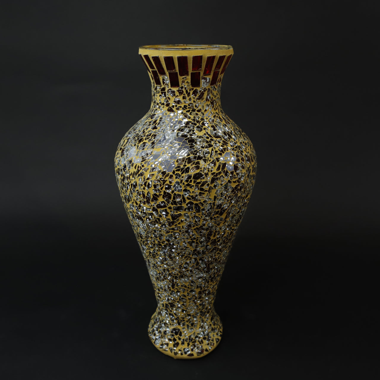 HCHD7280 - Red/Gold Classic Vase