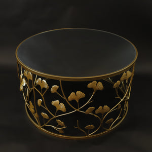 HCHD7289 - L Wide Gold Side Table
